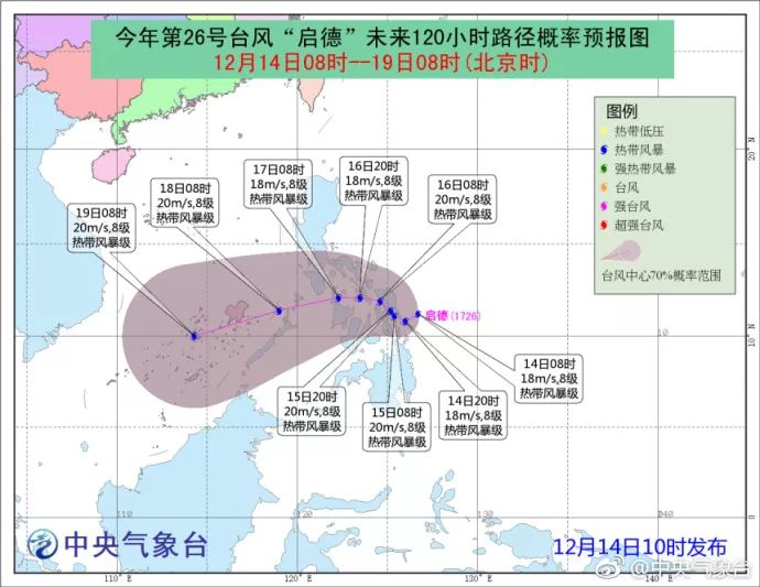 台风桑达路径预测，实时更新，预测未来动向